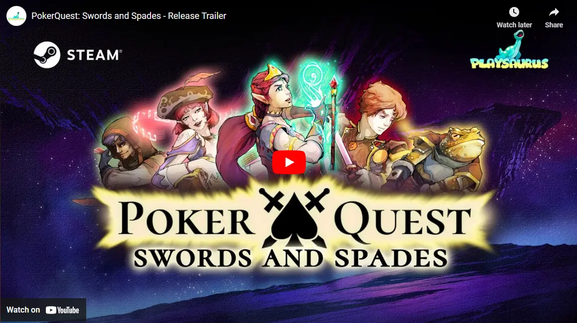 Poker Quest Video Image